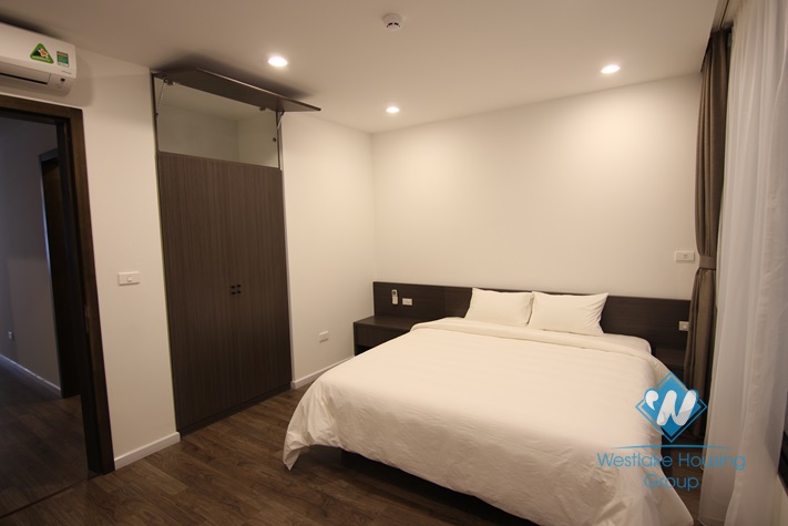 Two bedroom with modern furniture for rent in Tay ho area.